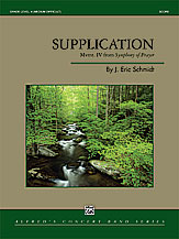 Supplication Concert Band sheet music cover